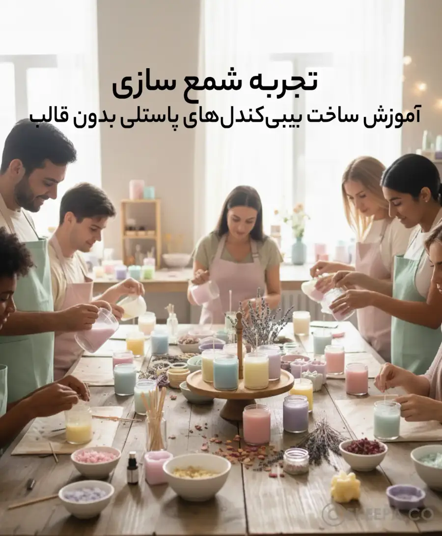 شمع سازی زیتون