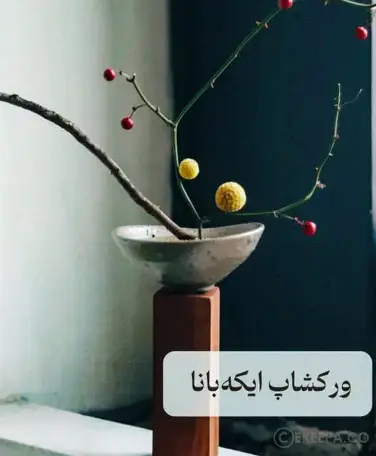 کارگاه   ورکشاپ ایکه بانا ( گل آرایی )