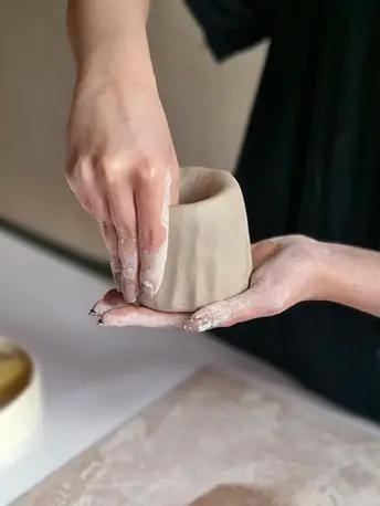 کارگاه سفالگری با دست چارسرامیک