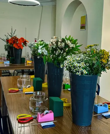 کارگاه  تجربه گل آرایی آپولون