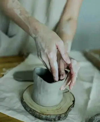 سینما ترس سفالگری با دست کاپ سرامیک