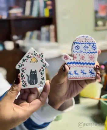 سینما ترس تصویرسازی آویز کریسمسی