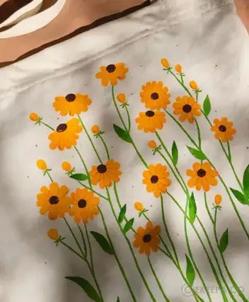 سینما ترس نقاشی روی پارچه