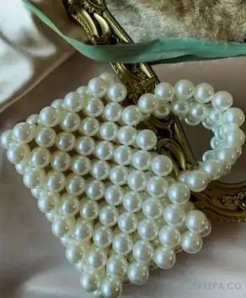 سینما ترس بافت کیف پینترستی مرواریدی