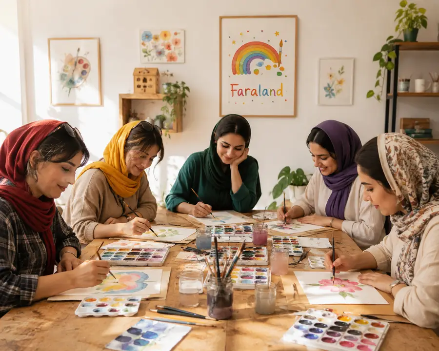 آبرنگ فارالند