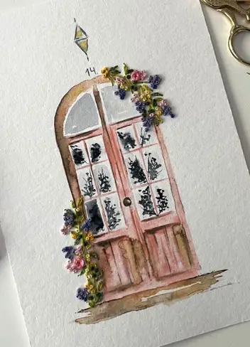 سینما ترس آبرنگ و گلدوزی