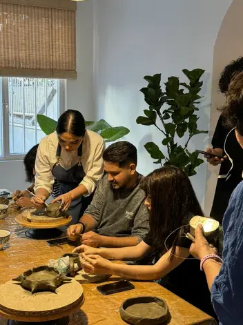 سینما ترس سفالگری با دست مقدماتی 
